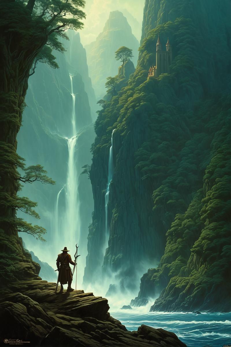 20240127045732 3848843628 by Octavio Ocampo and Peter Mohrbacherin the style of Christophe Vacher, digital painting.png